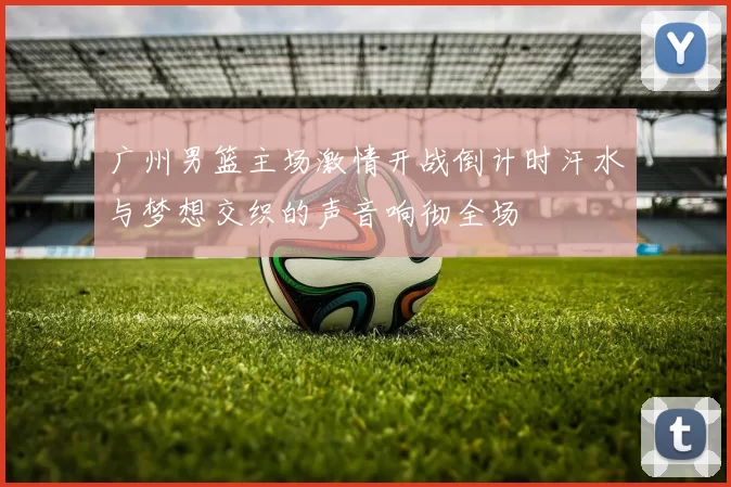 广州男篮主场激情开战倒计时汗水与梦想交织的声音响彻全场